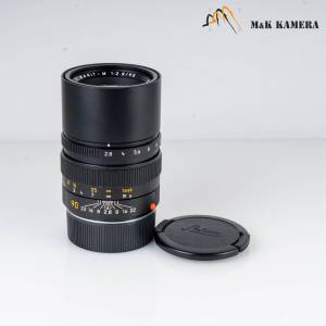 質素直逼Apo版本Leica Elmarit-M 90mm F/2.8 E46 Ver.II V2 Black Lens Yr.1999 Ge...