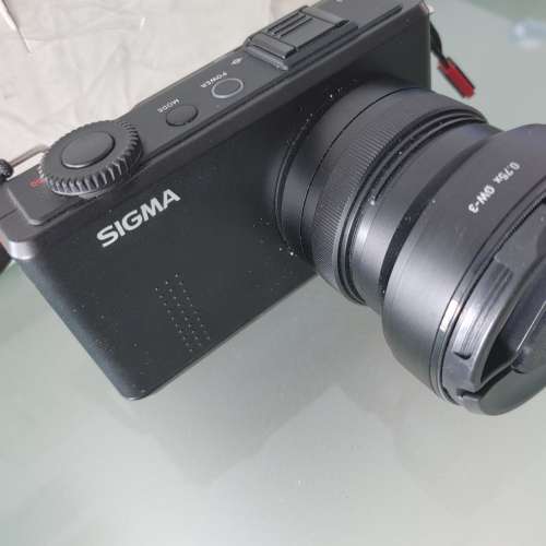 sigma DP1M + Ricoh GW3