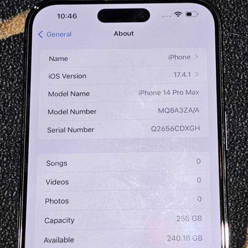 iPhone 14 Pro Max 256GB