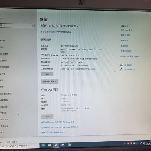 LENOVO ThinkCentre M720 ( i3 8100) 16 G ram   （開關有問題）