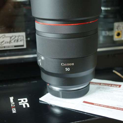 行貨 Canon RF 50mm F1.2 L USM prime lens                         not nikon leica