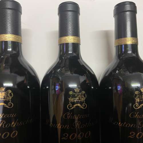 有7枝！！2000 Chateau Mouton Rothschild 金羊木桐酒莊 紅酒 法國
