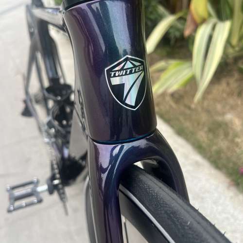 2024 最新版 TWITTER T8 22速 碳把 碟剎桶軸 碳纖維公路車 送水架前後蛙燈