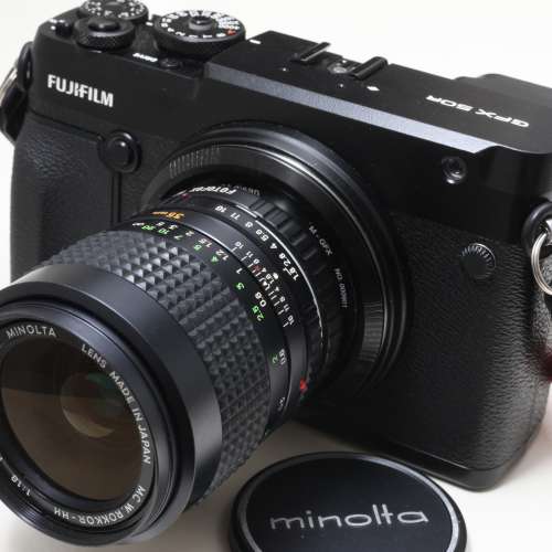 Minolta MC 35mm1.8 W.Rokkor-HH銘鏡(漫步者)立體感豐富層次媲美Minolta鏡皇 AF 35...