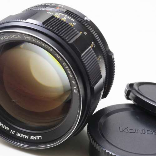 Konica Hexanon AR 57mm f1.2光圈散景優美，譽為最佳日系1.2啱EOS M SONYA7 Nikon ...
