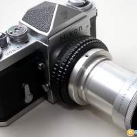 Leica Leitz Colorplan 90/2.5 德制全銀放映頭改Nikon最近对焦0.25m 超值高質Leica...