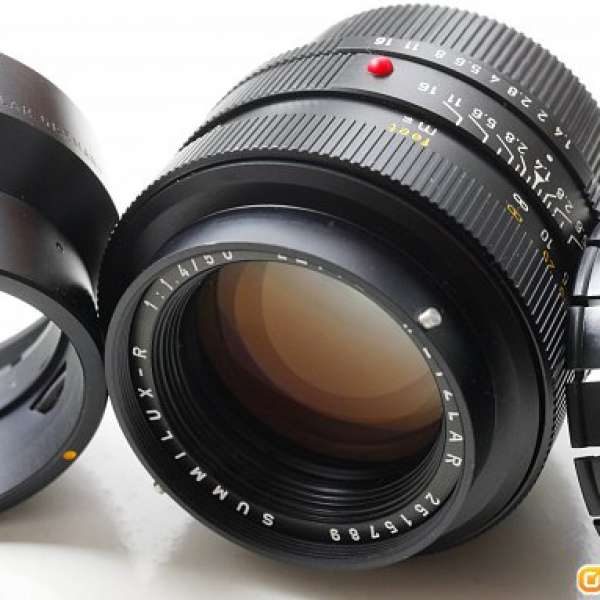 Leica R Summilux 50mm f1.4 (E48) 改Nikon 標準鏡皇者    焦外媲美Biotar    鏡身...