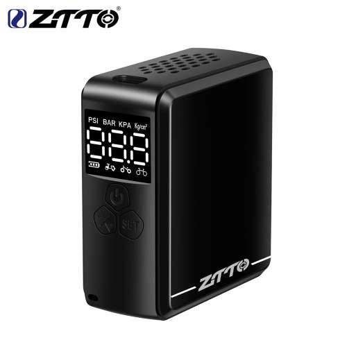 ZTTO Tiny Bike Electric Air Pump Mini Tire Inflator Portable Air Compressor