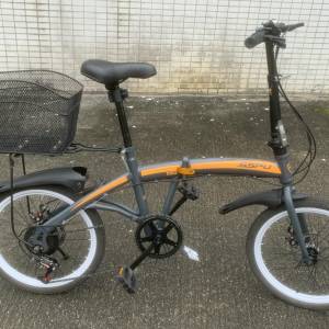 代友出售  SSPU 20吋 7速 碟剎 摺合單車   Foldable Bike HK$350.00