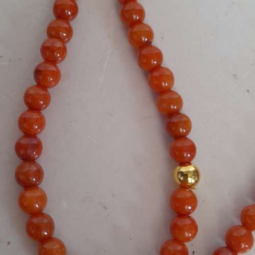 紅翡A玉珠串，6mm 26寸,亦可改作三到四條手串用，單一條330元兩條580元，no.28.3.24