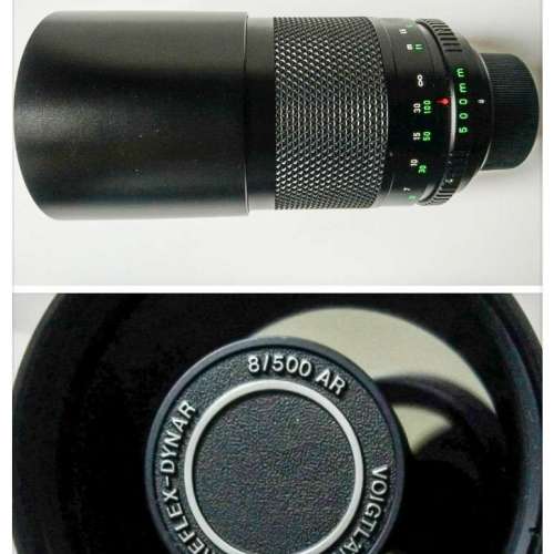 Voigtlander 福倫達 500mm F8 Reflex-Dynar AR 反射鏡頭