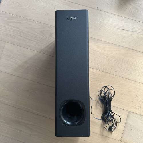 Creative 條形喇叭連低音箱搖控