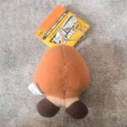 全新 2006年 Nintendo SUPER MARIO Goomba 蘑菇 公仔 吊飾