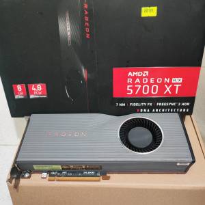 XFX AMD RX 5700XT ( 98%New 100%Work ) 後備卡一直閒置, 幾乎0使用