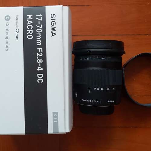 Sigma 17-70 C, SA mount for SD camera