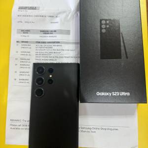 98%新Samsung S 23 ultra 256gb(黑色)