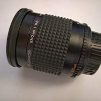 Minolta 250 mm F 5.6 RF + case + UV ND filter