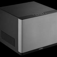 全新Jonsbo V6 ITX Case 銀黑色  機箱(Gaming/ HTPC/NAS/Server)