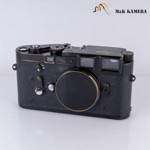 超靚仔雙撥黑漆露銅Leica M3 Re-paint Film Rangefinder Camera #22653