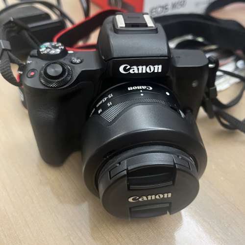 Canon M50 Mark I 連EF-M15-45 IS STM kit 3Kenko Smart filter MC protector