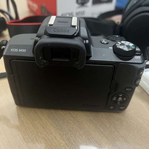 Canon M50 Mark I 連EF-M15-45 IS STM kit 3Kenko Smart filter MC protector