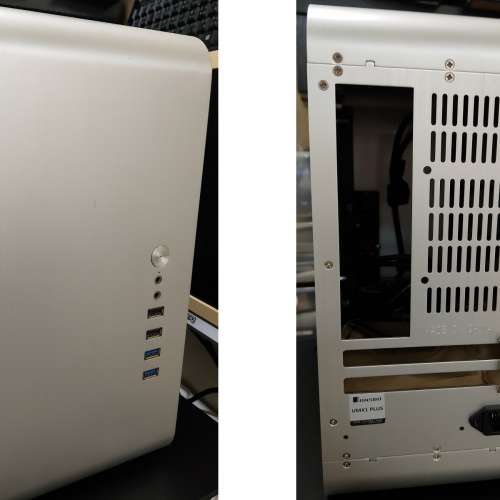 新淨半模組 Sharkoon WPM 700W 80 PLUS Bronze 火牛 &  JONSBO UMX1-PLUS ITX Case