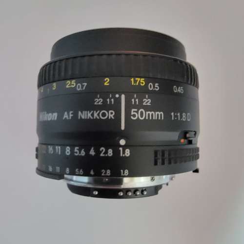 Nikon AF NIKKOR 50mm f1.8