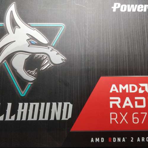 PowerColor Hellhound AMD Radeon RX 6700 XT 顯示卡