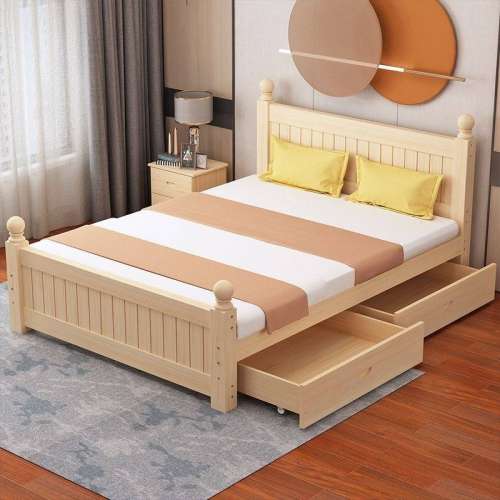 實木床儲物床 單人雙人現貨 低價出