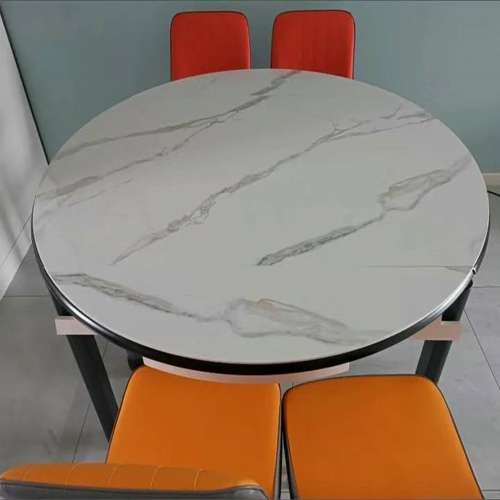 聚合木質餐桌可展開和折疊