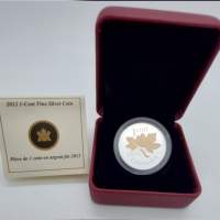 2012 Eagle 1 Cent Farewell Adieu Silver Proof Coin Canada/Limited Edition 30000