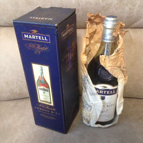 🥃 MARTELL Cordon Bleu Cognac (Collector's Item) NEW 全新 醇酒 美酒 收藏品 🍷
