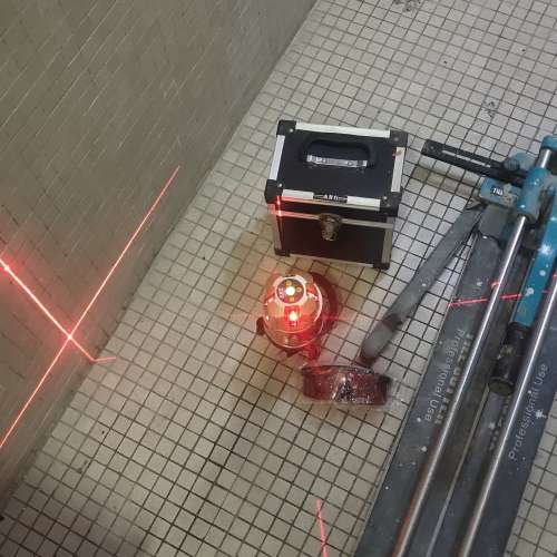 水平儀，瓦仔推機