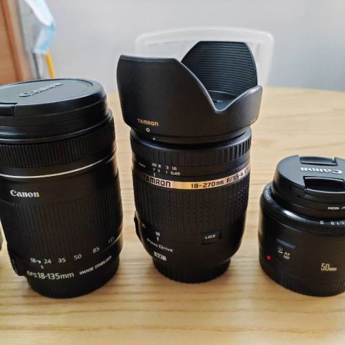 Canon EOS 600D 全套連三鏡頭