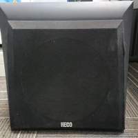 HECO slam 10A active subwoofer低音10寸喇叭