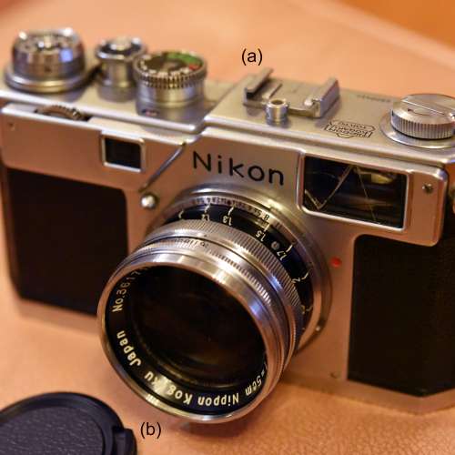 平讓第462部Nikon S4旁軸機身配Nikkor 5cm (50mm)鏡頭