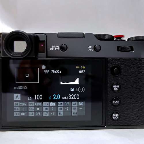 98% New Fujifilm X100V Black