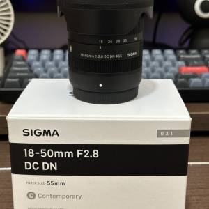 Sigma 18-50mm f/2.8 DC DN  Fujifilm X mount