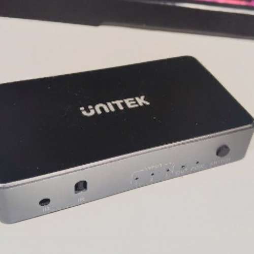 UNITEK 4K HDMI 3入1出分配器