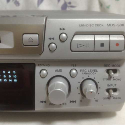 超級經典sony mds-s38 md deck