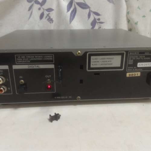 超級經典sony mds-s38 md deck