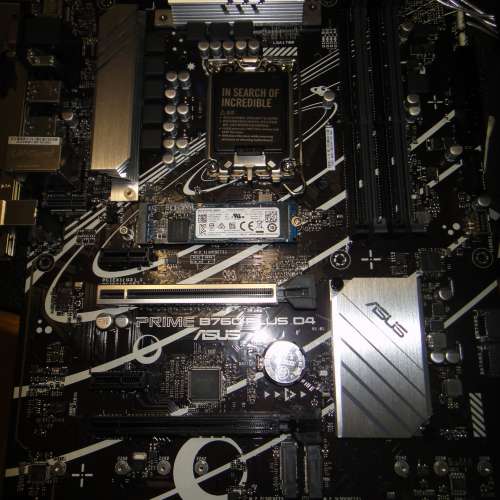 ASUS PRIME B760-PLUS D4 ATX主版  ((windows11Home授權碼)) Socket 1700 有保養