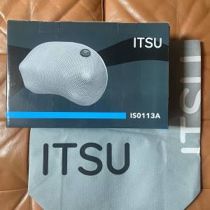 【全新現貨】 ITSU  御手の物 無線 迷你溫熱按摩枕 【紫色】非OSIM OTO Maxcare Ogawa