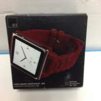 HEX VISION Watch Band for iPod Nano or Regular Watch RED NEW 全新錶带 也適合普...