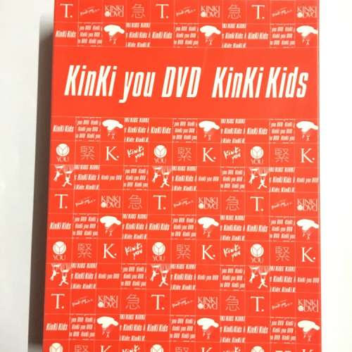 近畿小子 Kinki you DVD 4片裝