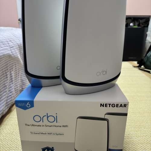 賣netgear orbi ax6000 rbk852 二件裝 9成新