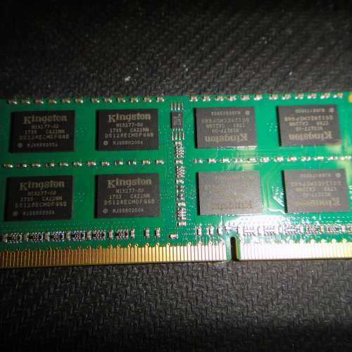 Kingston DDR3 1600 8G SO-DIMM Notebook Ram