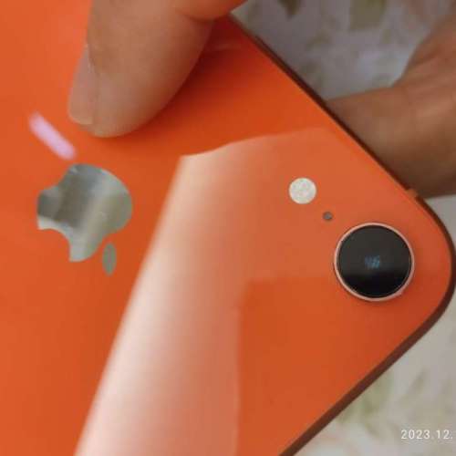 iphone XR 港版128GB 橙色 已換新電池