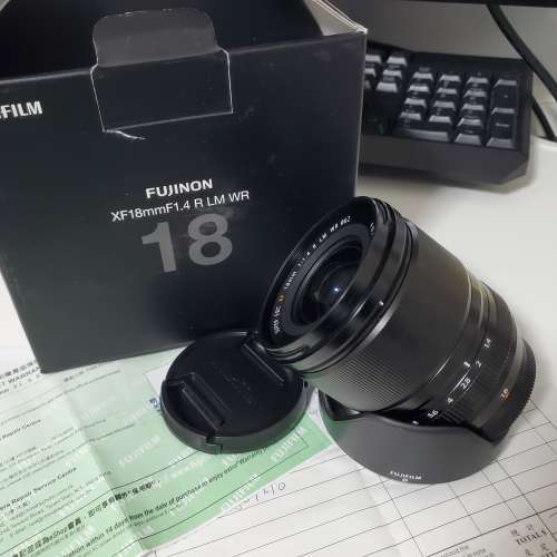Fujifilm Fujinon XF18mmF1.4 R LM WR Fujifilm Fujinon行貨