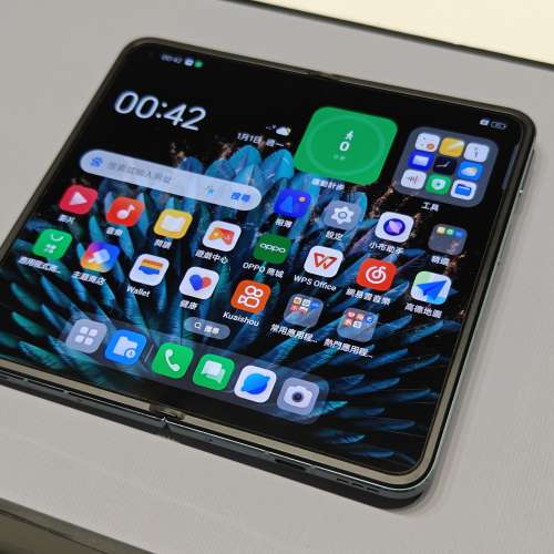 極新淨Oppo Find N2 16+512 松綠色